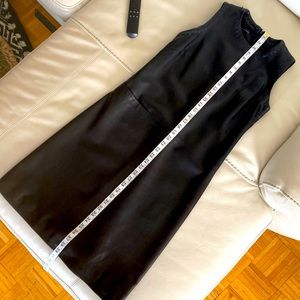 BEST!! LEATHER A line dress!